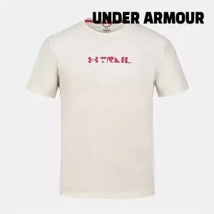 [하프클럽/언더아머]언더아머 반팔티 /e1- 1389812-279 / 남성 UA 트레일 런 그래픽 반팔 티셔츠