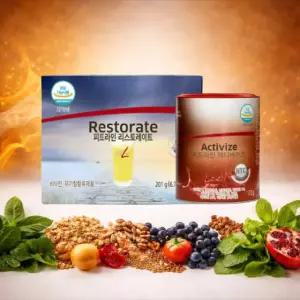 독일PM쥬스 2종 세트 (액티바이즈+리스토레이트)