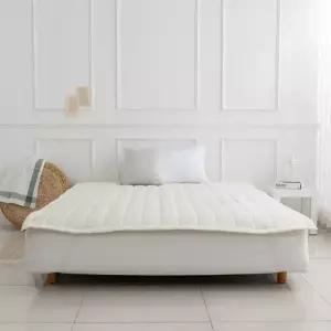 리빙밸류 시어서커 침대패드 슈퍼싱글 1장 110 x 205 침구 부드러운 촉감 여름패드