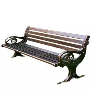 야외용 알루미늄 공원 휴게시설 주물 실외 철제 정원용 가든벤치 긴의자 23