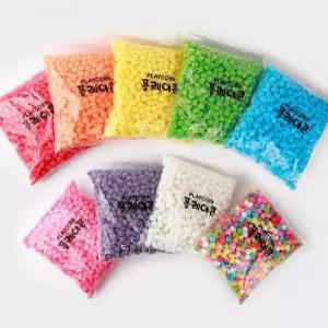 플레이콘 꽃모양 리필 800p 물로붙이는 어린이미술