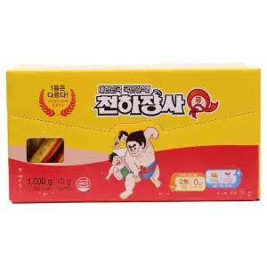 진주햄 천하장사 큐 Q1000 소시지 1000g (10g 100개)