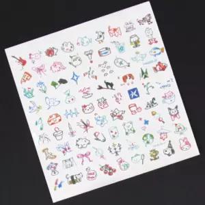 마켓헤라 붙이는 판박이 미니 타투스티커 No.1 문신스티커 붙이는타투