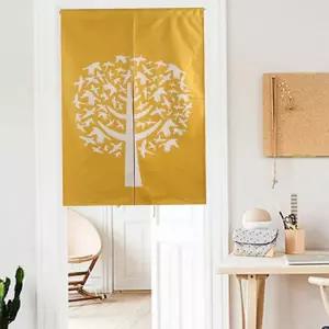 북유럽 주방 커튼 인테리어 패브릭 가리개 북유럽 간이 커튼 방문 작은