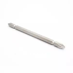 110mm 양날 십자 전동 드릴 드라이버 비트 팁 공구 철 빗트 날 양용 십자 리브