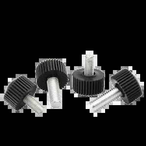 원형 손잡이 나사 공구 플라스틱 부속 손나사 가구용 조절 M5 M6 M4