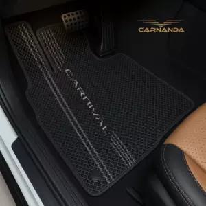 더 뉴 카니발4세대 KA4 11인승 컴포트 O/X TPE카매트 카난다청소쉬움 자동차바닥매트 방수 코일 벌집 X