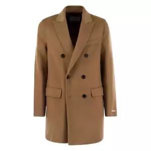 Palto 더블 브레스티드 라펠 코트 B41PUGREGDOU946 TP451153593