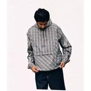 엄브로 UMBRO NQ 체크 아노락 블루UQ311CWT81 UQ311CWT81_PTN0 342112