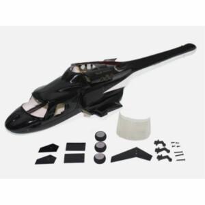 RC 헬리콥터 에어울프 얼라인 T-REX250 모델용 사전 도색 동체 사이즈