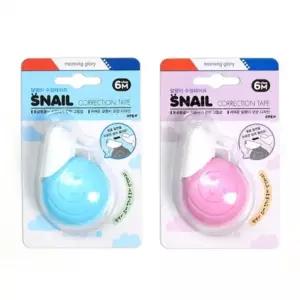 (모닝글로리) 1500 달팽이 수정테이프 6M 수정테이프 볼펜지우개