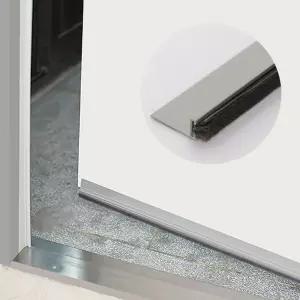 현관문 틈막이 모헤어 1m 문풍지 틈마기 바람막이 막