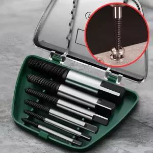 나사 추출기 리무버 세트 볼트 나서 빼기 역탭 히다리탭 나사추출기 철거