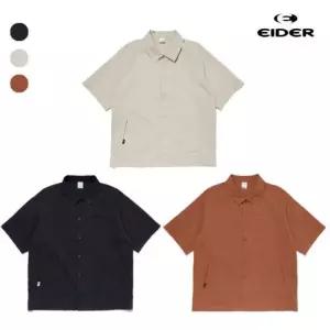 갤러리아 아이더 MOTION FREE (모션프리) 남성 반팔 우븐 셔츠 DMM23461