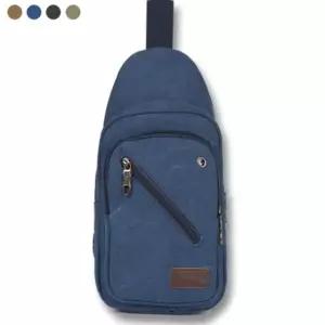 635 블루마운트 남성 캐쥬얼 슬링백 캔버스백