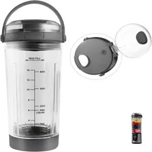 닌자 블라스트 휴대용 블렌더를 위한 18온스 블렌더 컵 교체 BC100 시리즈 BC151 CL155A CO155B Sip 뚜껑