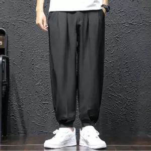 와이드핏배기바지 봄여름 초가을 남자 벌룬 팬츠 항아리핏 배기 바지 남성바지남자하의