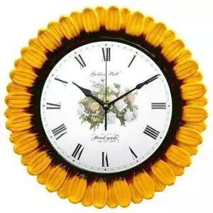 GB2026 무소음 해바라기 꽃잎 꽃벽시계 제조한국