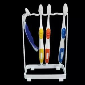 [반려] 칫솔 거치대 화이트 스탠드 욕실용 브러시 받침