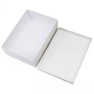 [문구] 화이트 무지 선물상자 20x 28x9cm 싸바리 기프트박스 크라프트 포장 답례품 박스