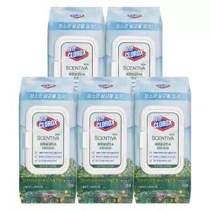 유한락스티슈 유한 세정살균티슈 시칠리안시트러스향 76매 5개