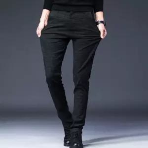 겨울 기모 슬랙스 따듯한 테이퍼드핏 기지 일자바지