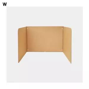 [퍼니메이커]공부집중칸막이 기본형 종이칸막이 도서관종이칸막이 집중칸막이 조립식칸막이