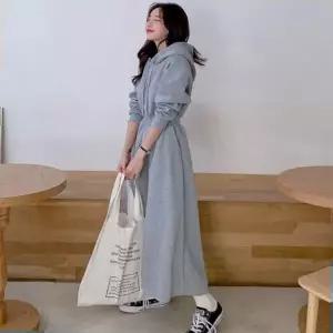 날씬해보이는 허리시보리 여성 체형보정 플레어원피스