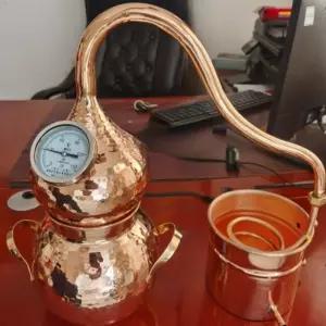 증류수제조기 구리증류기 전통주 업소용 2리터 음용 스텐 자동 제조기 리터 발효 호스