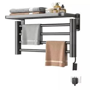 욕실 라디에이터 수건걸이 전기가열 건조대 9005 화장실