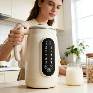 조영 홈 두유 제조기, 완전 자동, 소형, 2-3인용, 조리 불필요, 다기능 블렌더