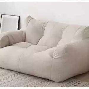 쇼파 미니 야외 쿠션 2인용 바닥 소파 침실 빈백 기숙사인용 2인 인용