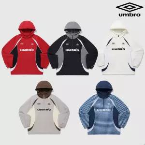 [백화점 홈쇼핑 정품] 엄브로 UMBRO HBL 스포티 캐주얼 후드 아노락 UQ123CWT21 5종