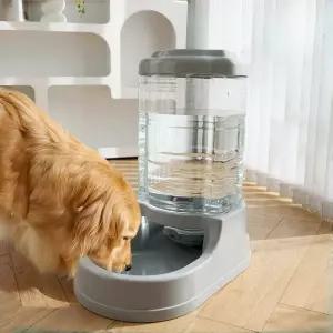 대형견 자동 급수기 일체형 사료배급기 자동급수기 고양이
