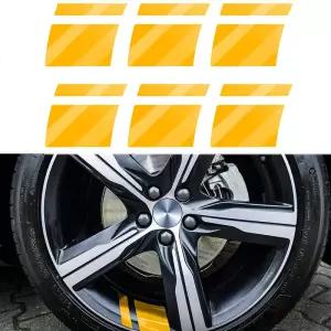 자동차 휠 반사 스티커 안전 경고 보호 스트립 필름 트럭 오토바이