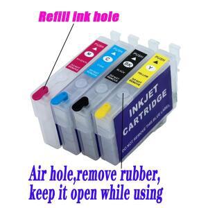 엡손 XP 2200 2205 3200 3205 프린터용 칩 없는 리필 잉크 카트리지 입 502XL 29XL 18XL 220 16XL 603XL 60