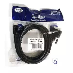 듀얼링크 783PXN15 니터 케이블 HDMI to DVI 3미터