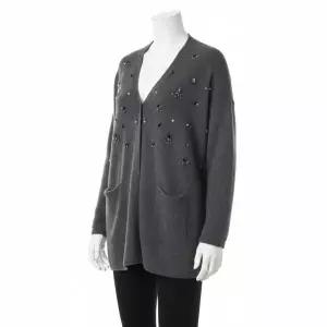 [무료배송] 에르헴 26 SS 캐시미어 100 핸드메이드 비딩 니트코트 1종