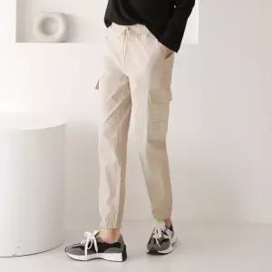 얇은면바지 여름 편한 순면 카고 조거팬츠 건빵 작업복 데일리룩