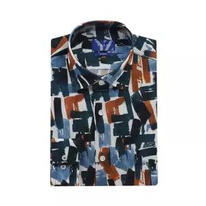 [NS홈쇼핑]예작26년S/S(핏)폴리스판 프린트 직단 여름 긴팔셔츠 YJFMUA592BR[35754695]