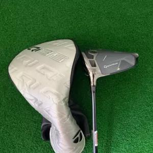 중고 왼손)테일러메이드 Qi35 10.5도 디아마나 TM55 S 드라이버 -전용커버-(코드