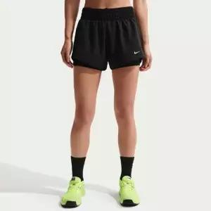 M 반바지 DQC DX6013-013 드라이 핏 원 여성 미드라이즈 3인치 투인원 쇼츠