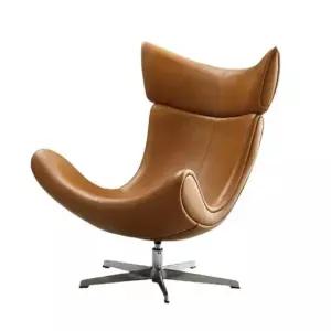 라운지 의자 호텔 대표님 싱글 로비 소파 가죽 수입 A