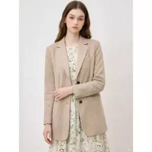 [르오트]스웨이드 테일러카라 세미오버핏 재킷 55 88 _P418526861