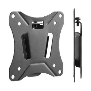 소형 슬림 고정형 모니터벽걸이브라켓 거치대 15 16 18 19 21 24 27 32인치 삼성 엘지 LG 호환