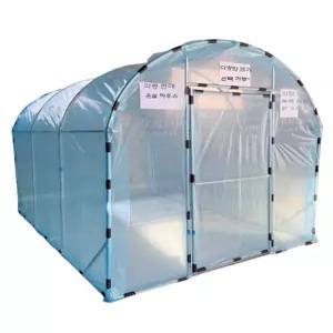 조립식 소형 온실 비닐하우스 텃밭 가정용 간이창고 하우스 창고