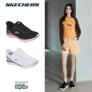 스케쳐스 26SS 최신상 여성용 써밋 슬립인스 슈레이스 타입 워킹화