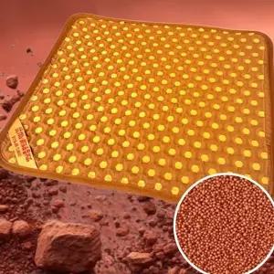 구운 황토 볼 방석 세라믹 옛날 구운 황토 볼 방석 사무실 온열 원적외선 흙볼 찜질 지압 바닥 매트