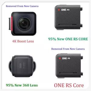 호환 인스타360 ONE RS R 코어 렌즈 4K 부스트 렌즈 360 1인치 광각 수리 부품 인스타 360 용