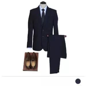 [골드스마일]신입 코디 정장수트 원버튼 남편 더블수트 정장 여름